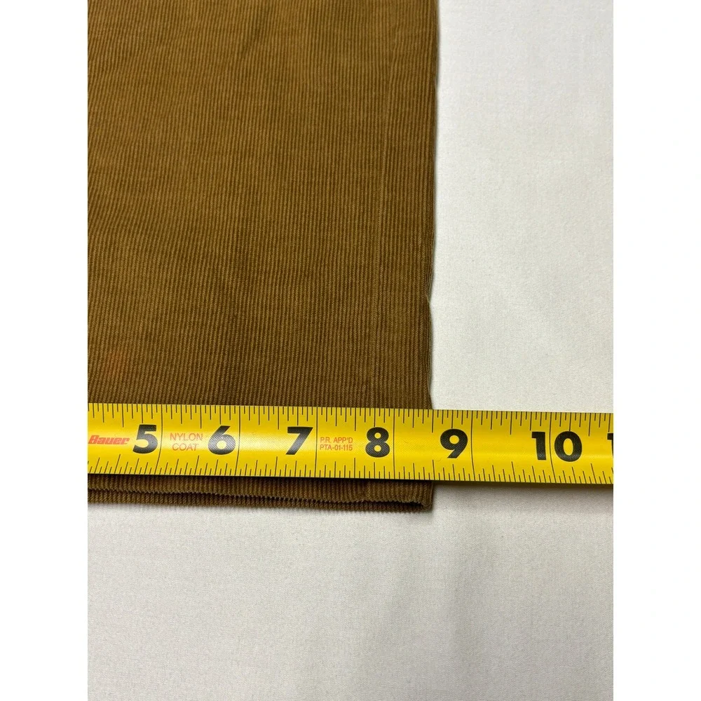 prAna Saxton PantS Corduroy  33x30 Brown Organic Cotton Straight Leg